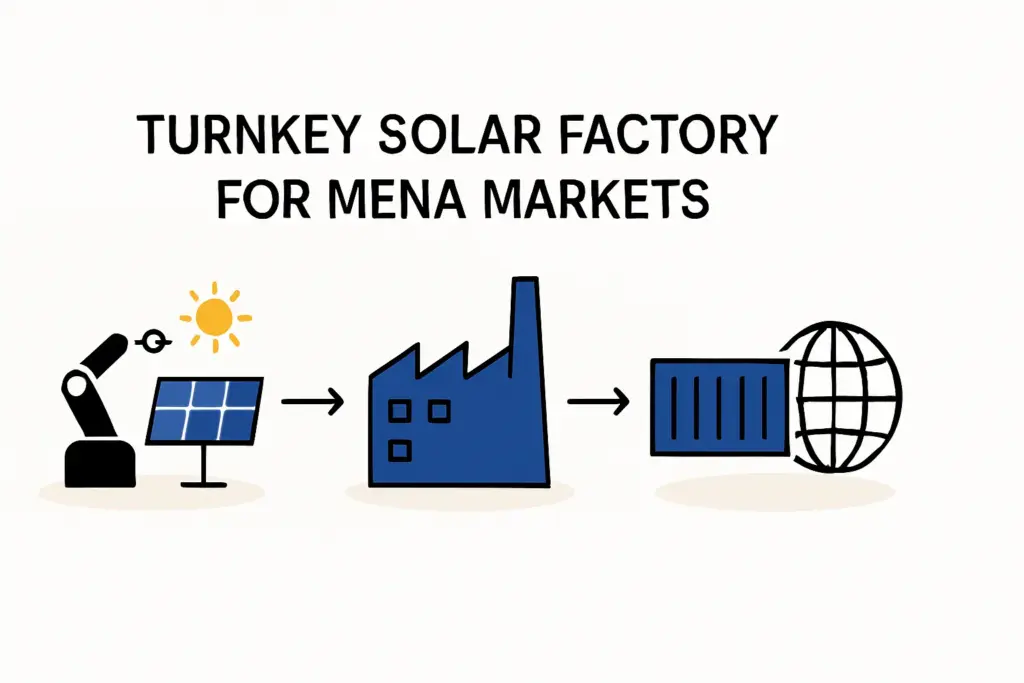 Launchinga50MWSolarModuleFactoryNearMersin