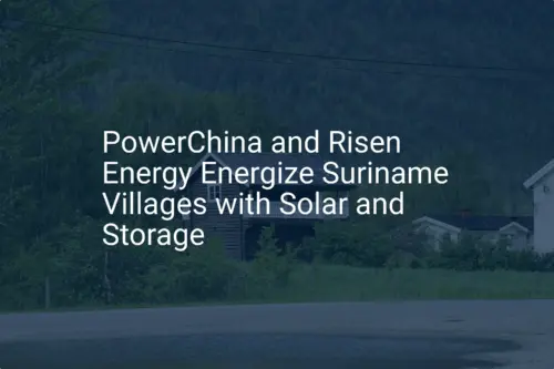 Suriname solar energy: Impressive 2024 Power Boost for Villages