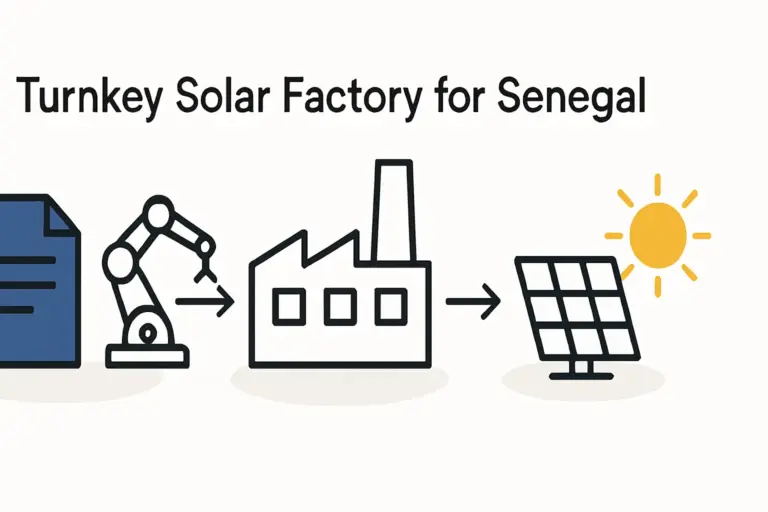 Turnkey50MWSolarFactoryforRuralElectrificationinSenegal