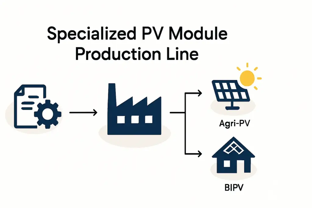 TurnkeyAgri-PVandBIPVModuleProductionLineOverview
