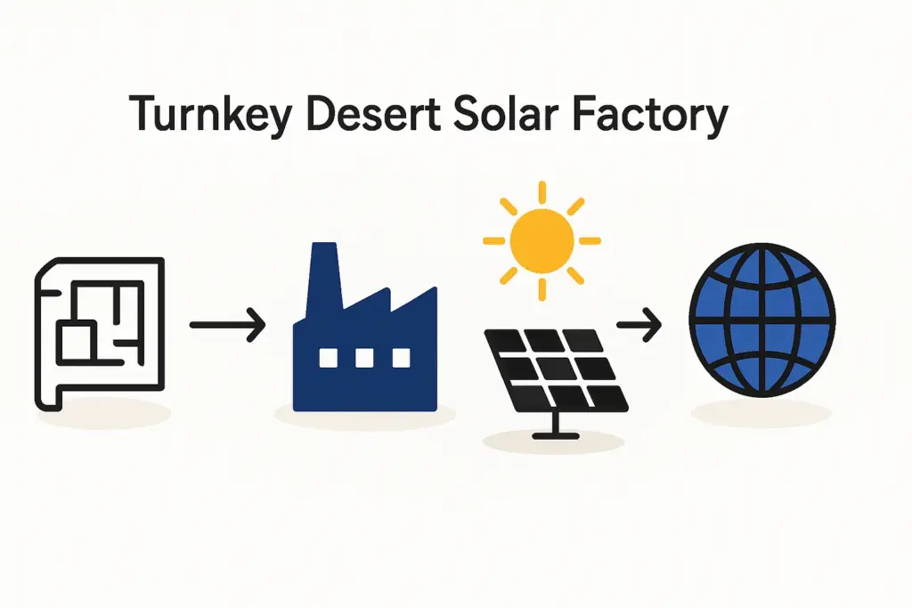 TurnkeyPlanforDesert-GradeSolarModuleFactory