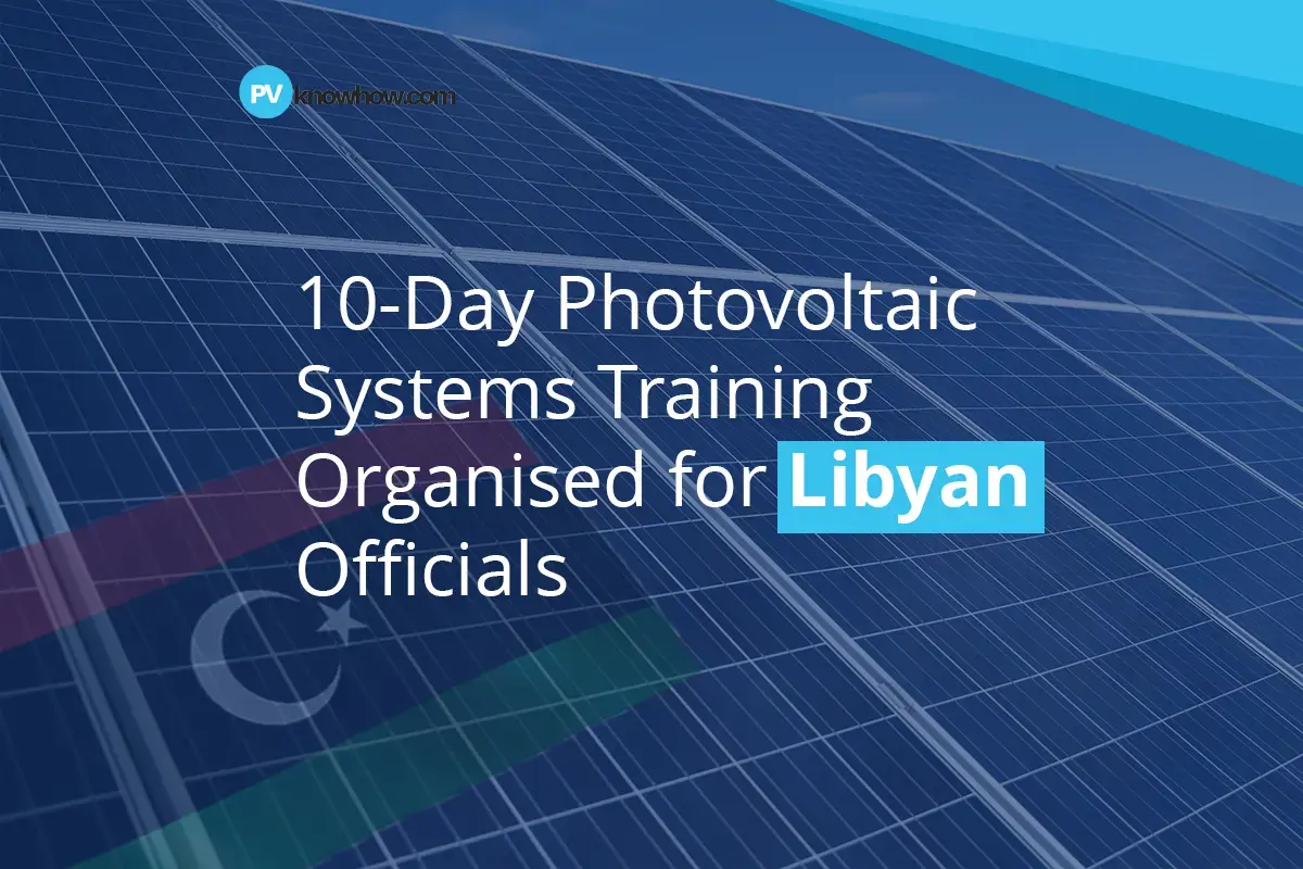 Libya Photovoltaic Systems News