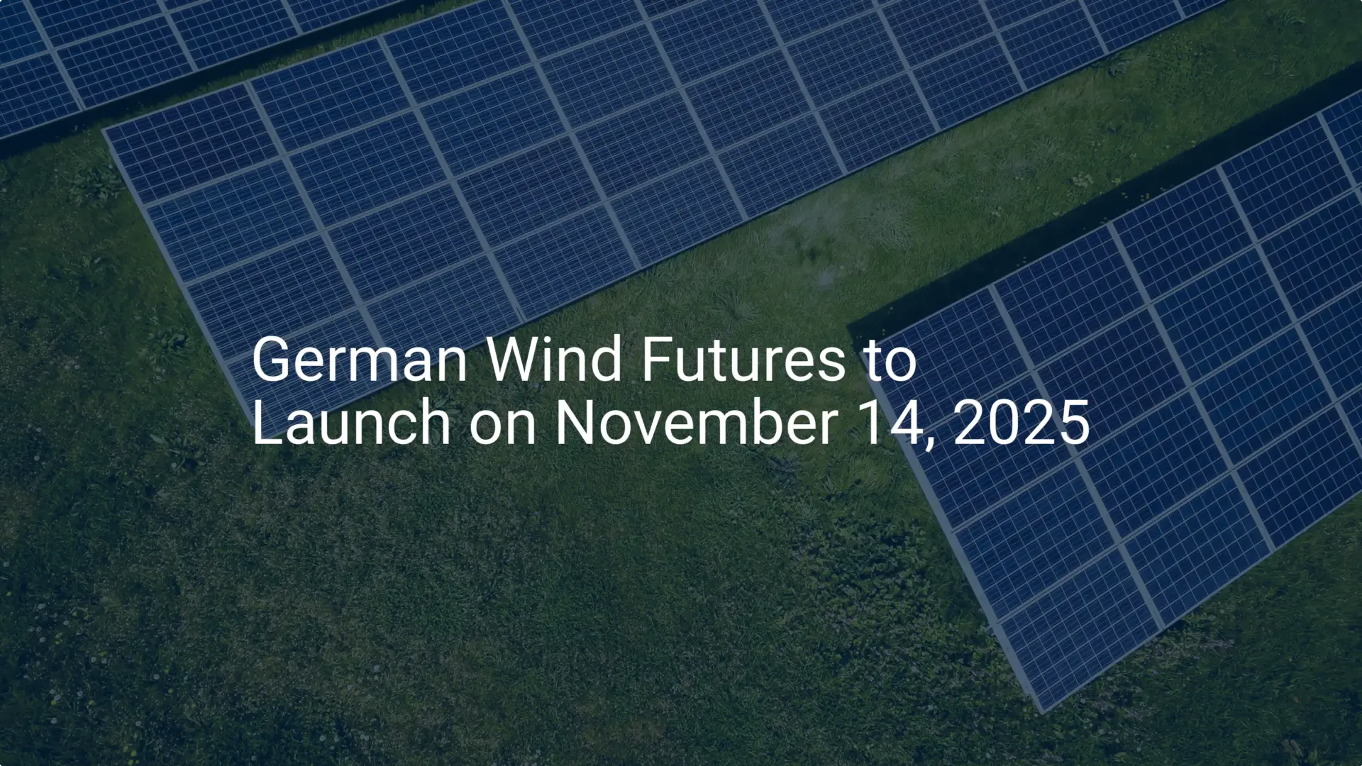 German wind futures: Unique 2025 launch is impressive