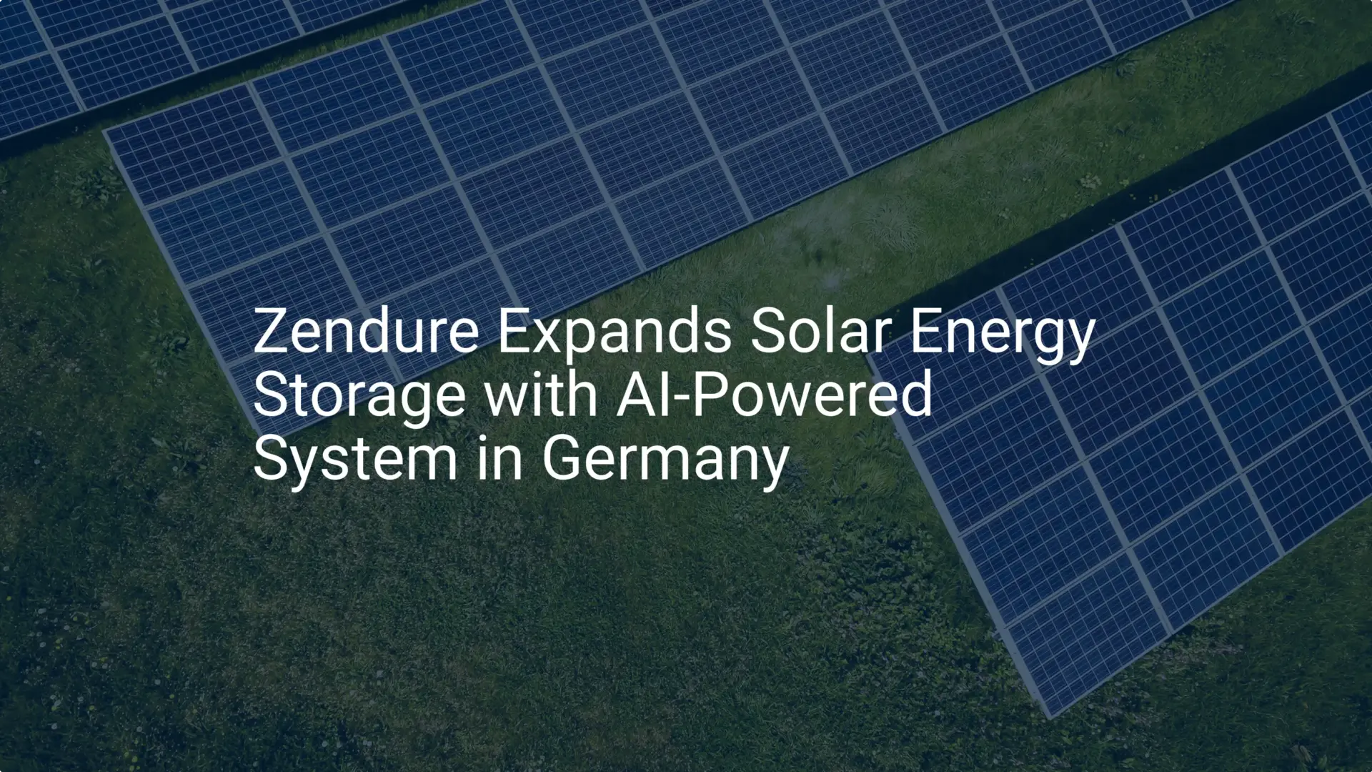 Impressive AI solar energy storage system lands in Germany