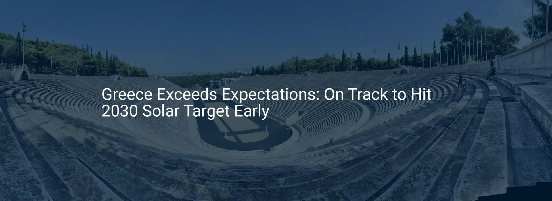 Impressive: Greece solar target Achieved Before 2030!