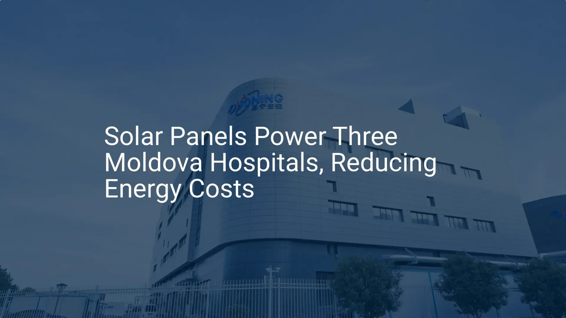 Moldova solar hospitals: 3 Facilities See Stunning Savings