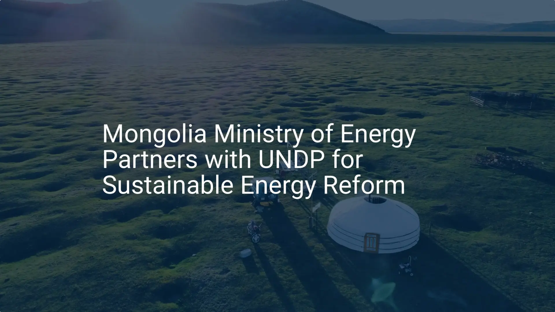 Mongolia sustainable energy: Unique UNDP deal for 2024 reform
