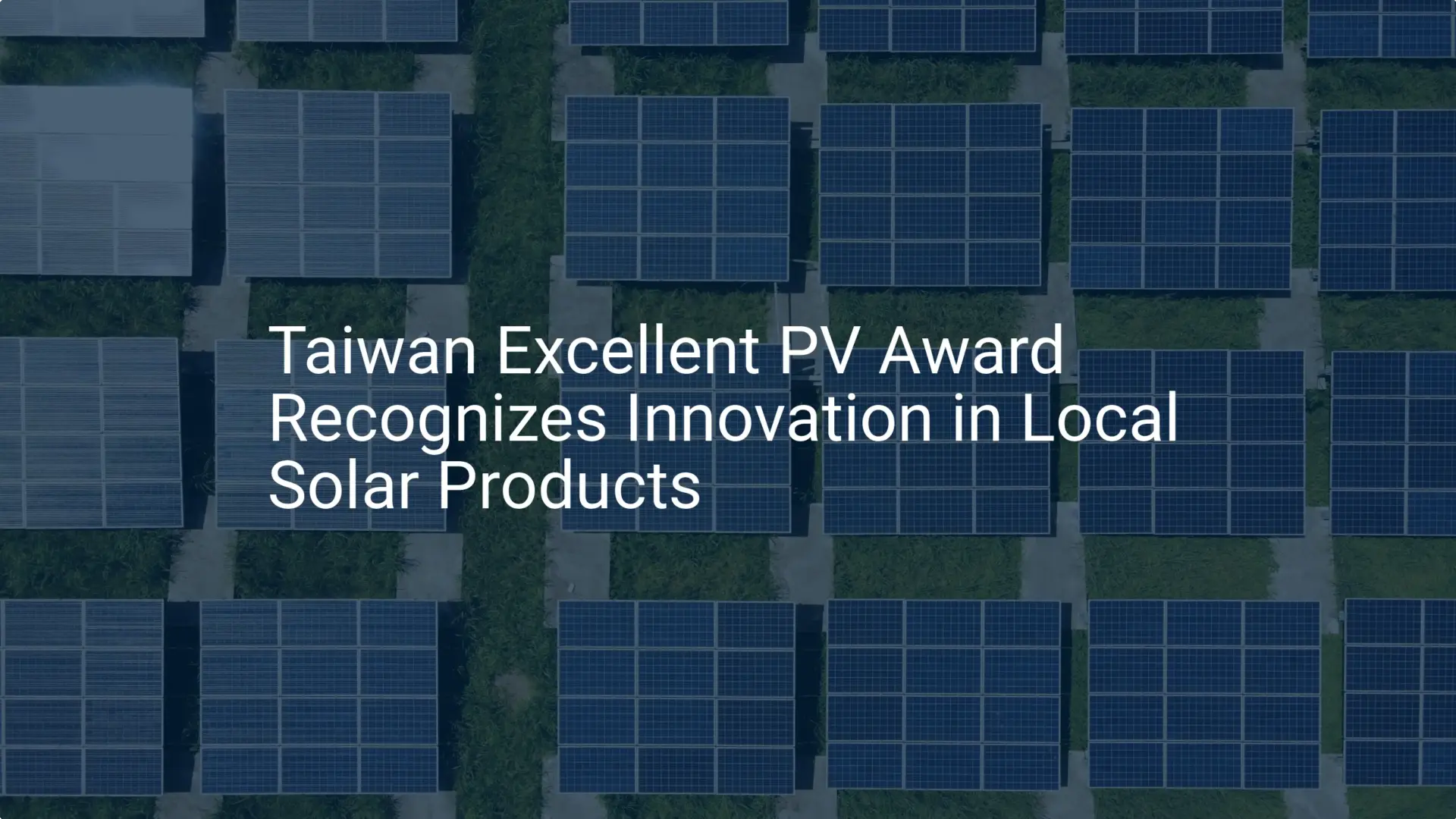 Taiwan solar awards: Unique 2024 Innovation Impresses