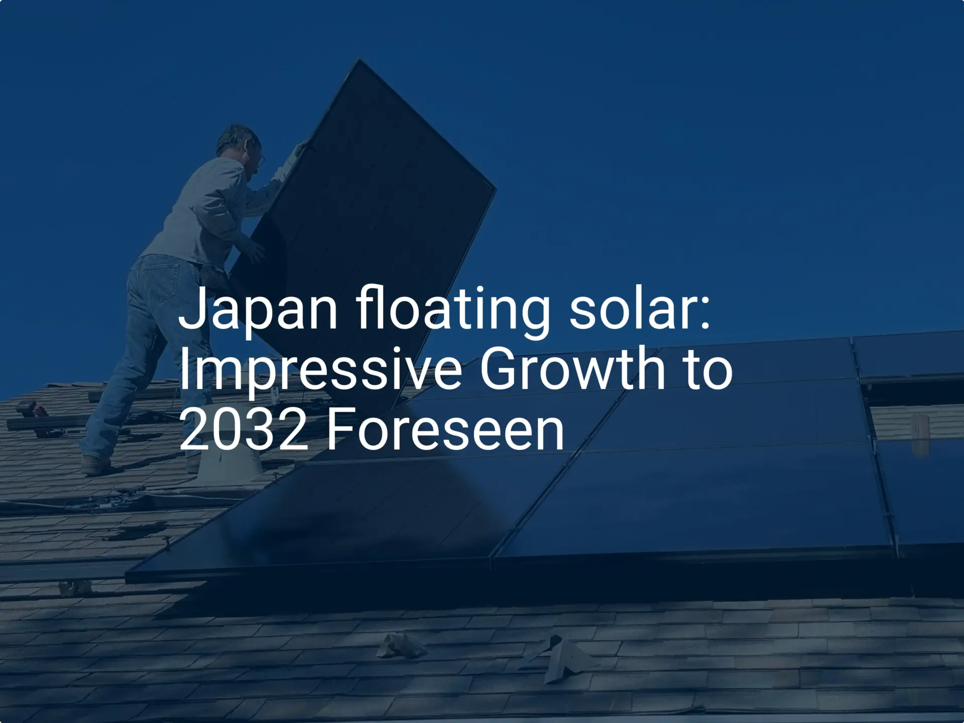 Japan floating solar: Impressive Growth to 2032 Foreseen