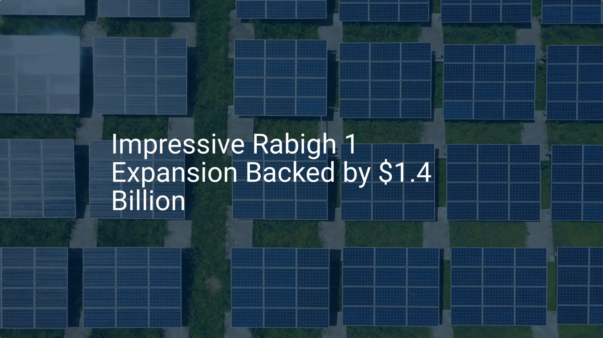 Impressive Rabigh 1 Expansion Backed by $1.4 Billion