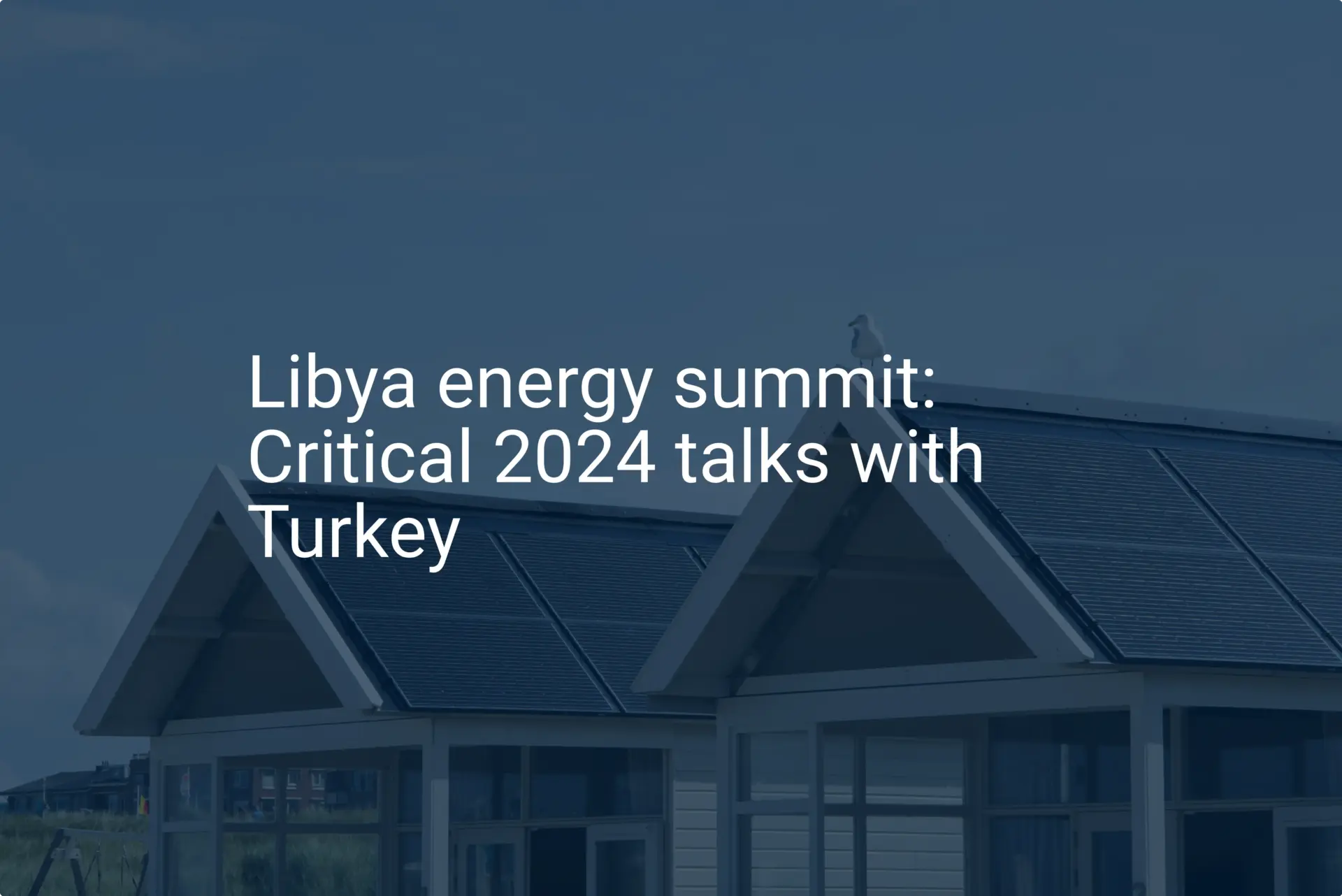 Libya energy summit: Critical 2024 talks with Turkey