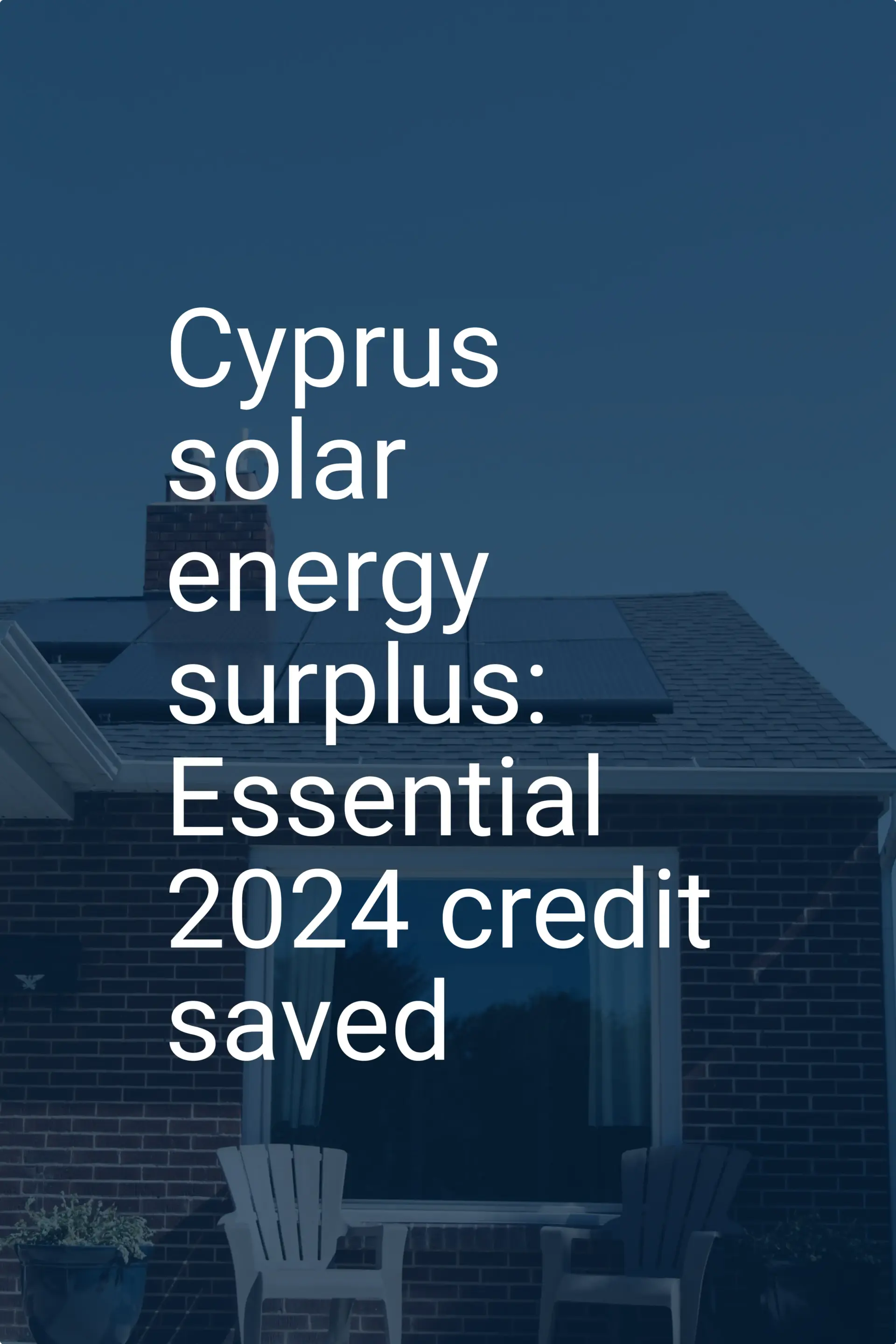 Cyprus solar energy surplus: Essential 2024 credit saved