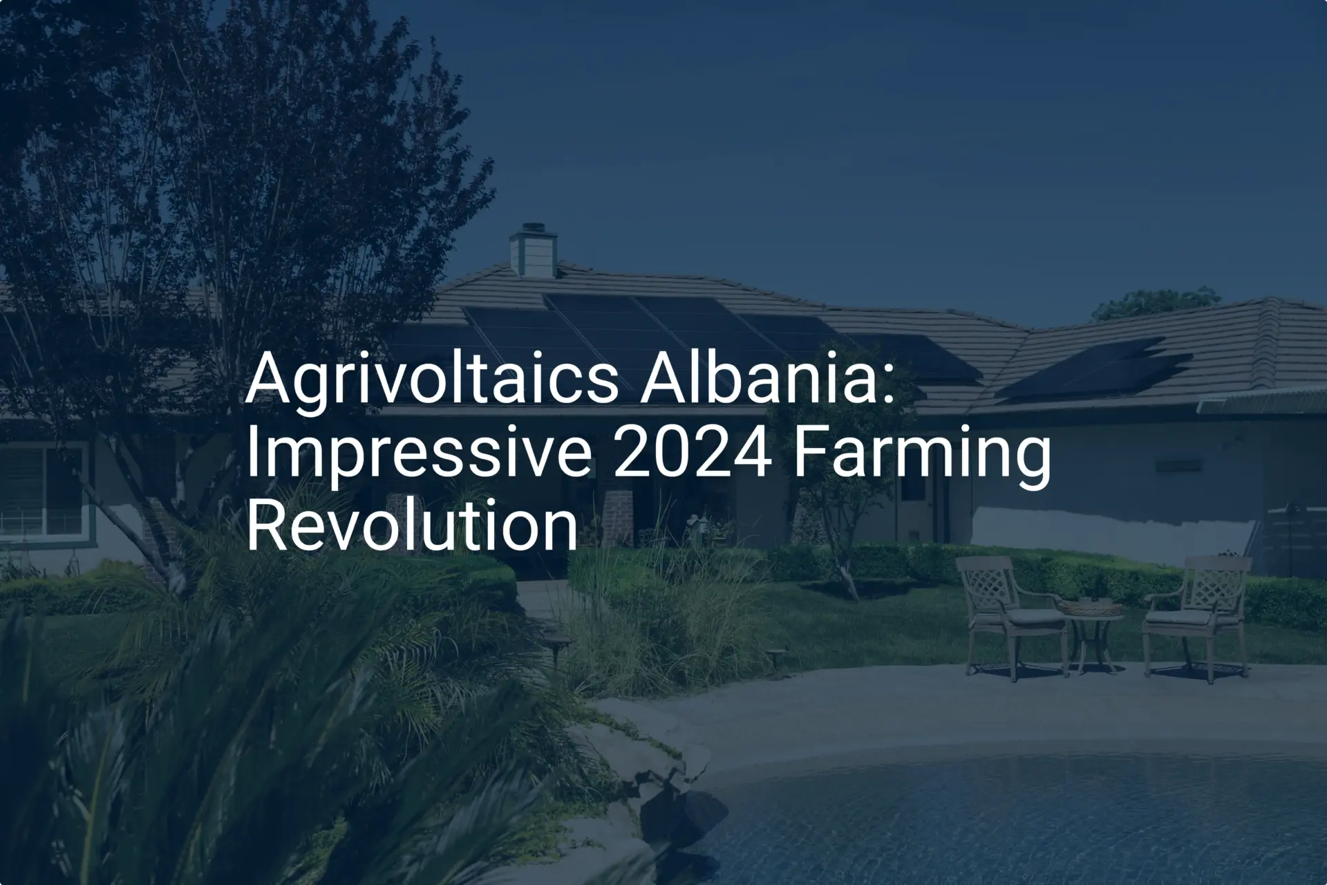 Agrivoltaics Albania: Impressive 2024 Farming Revolution