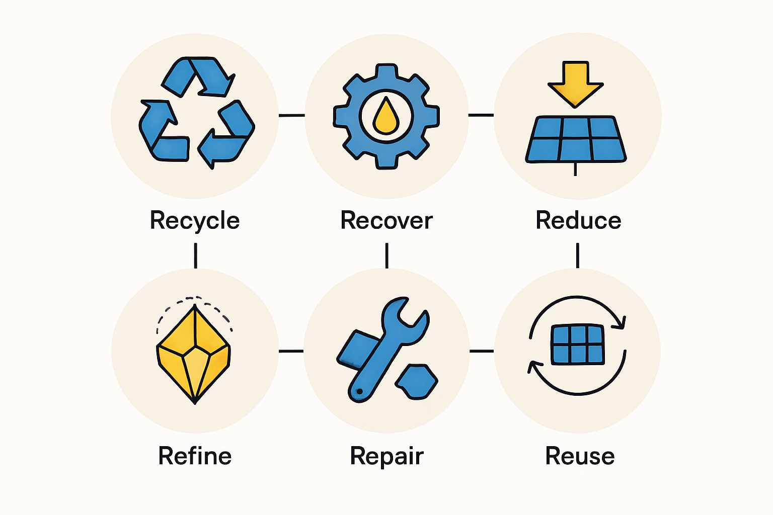 circular economy solar manufacturing