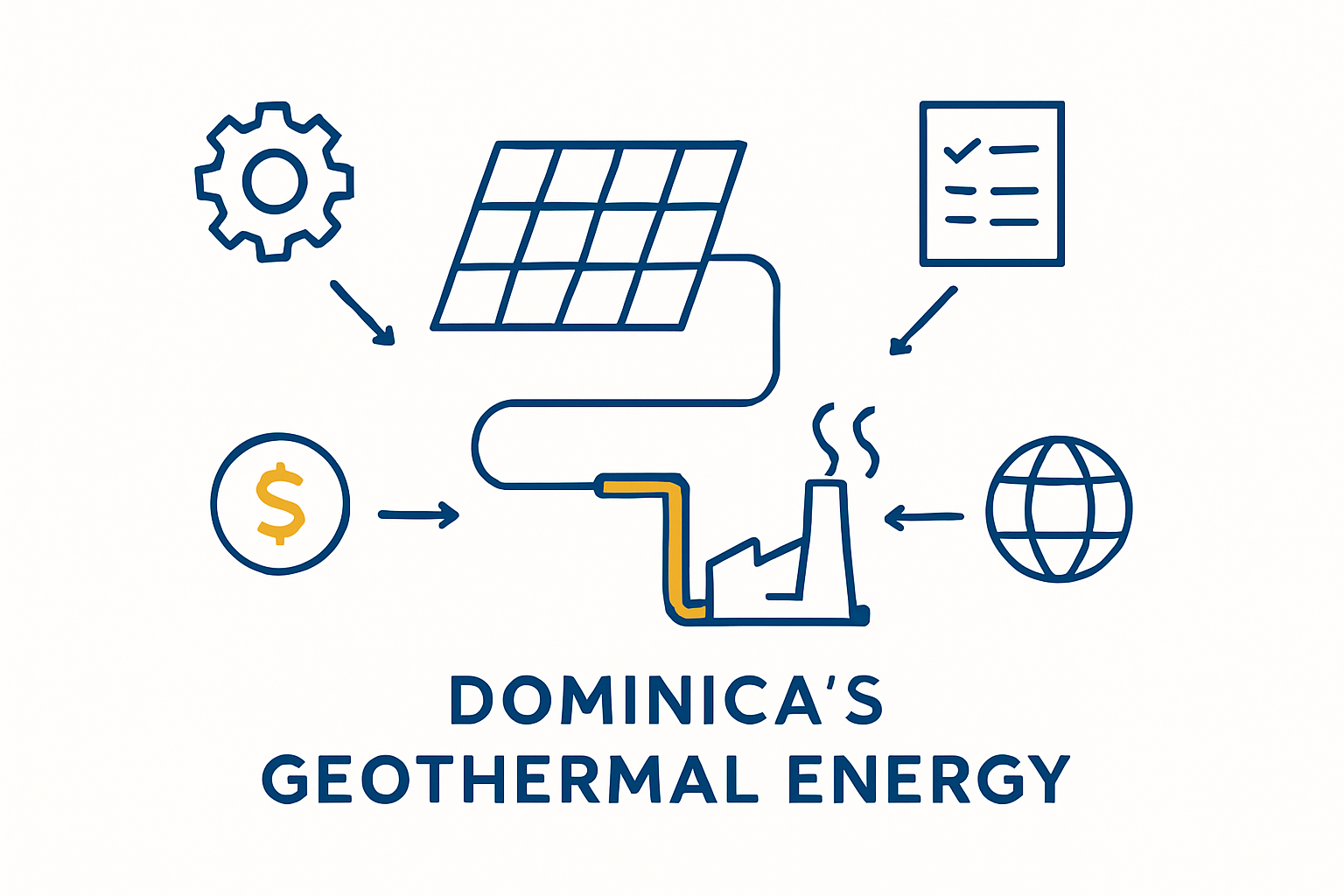 Solar module factory powered by geothermal energy