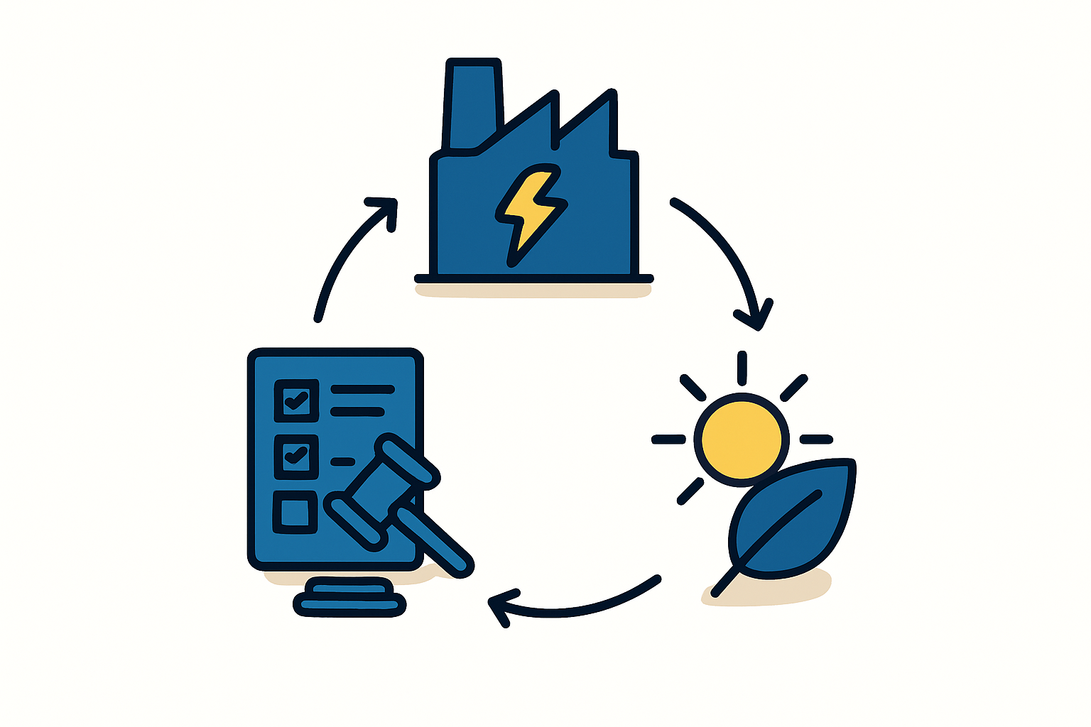 A factory production line for solar panels in a high-tech manufacturing facility.