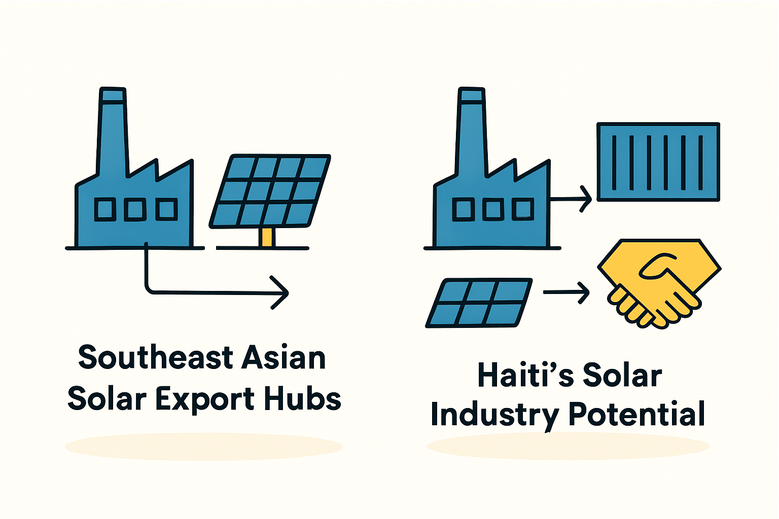 Solar module export business considerations
