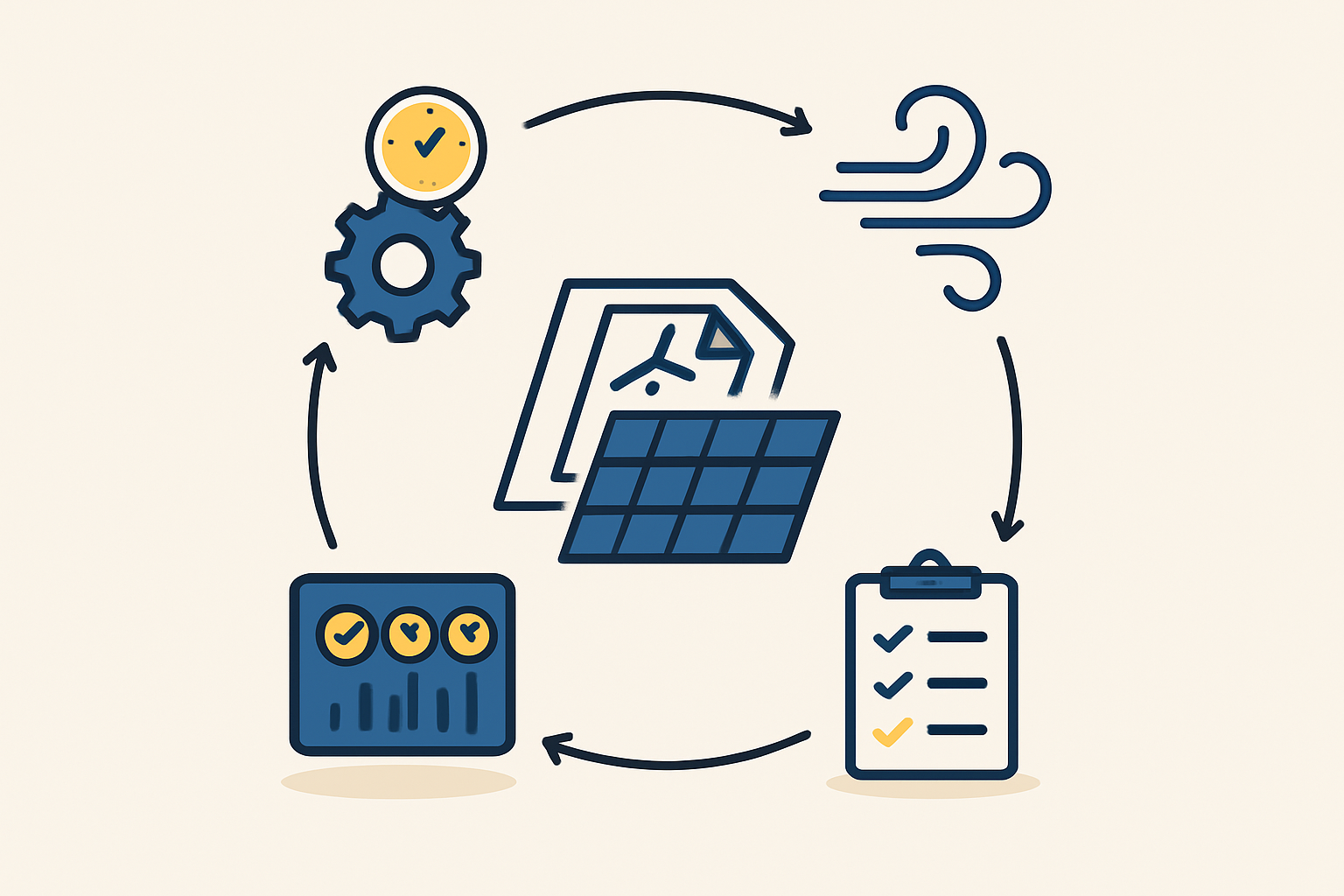 solar module manufacturing facility