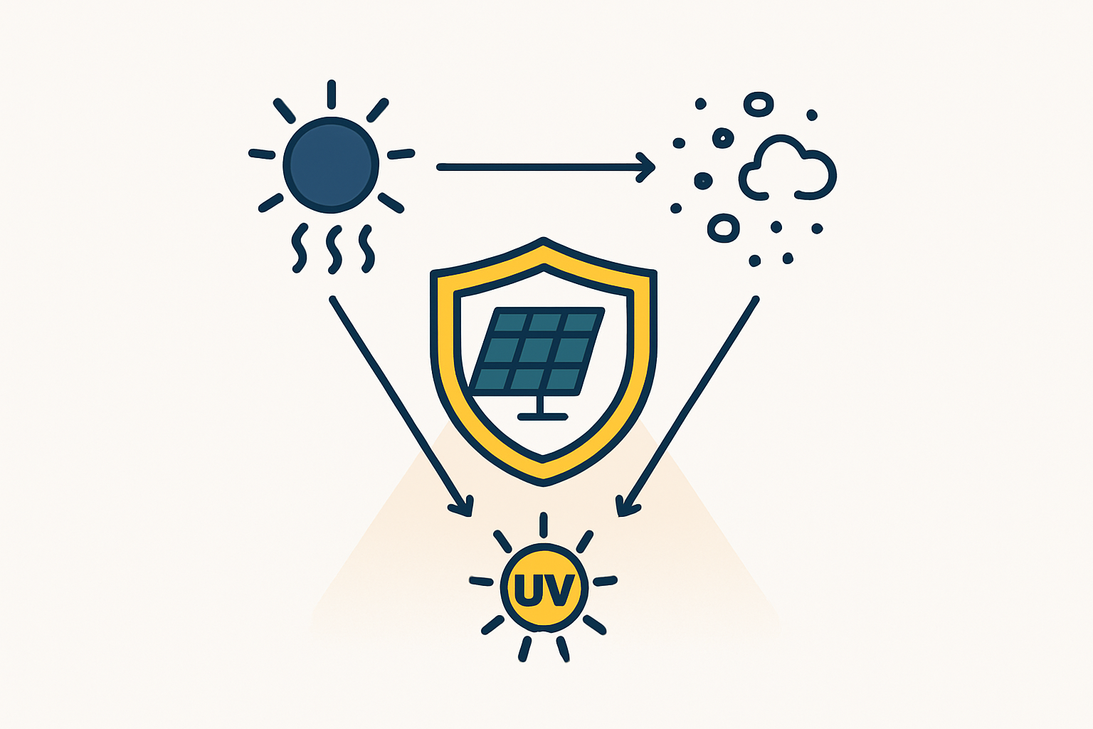 Solar panel factory environment adjustment