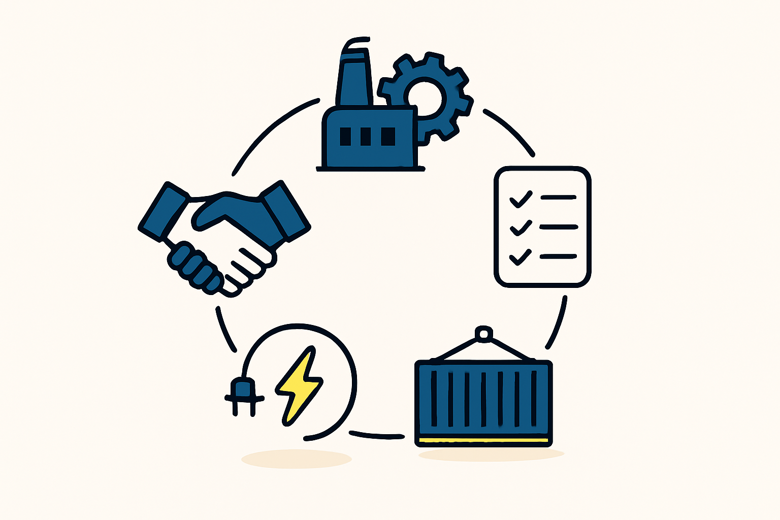A flowchart illustrating the typical customs clearance process in Tajikistan for imported industrial equipment.