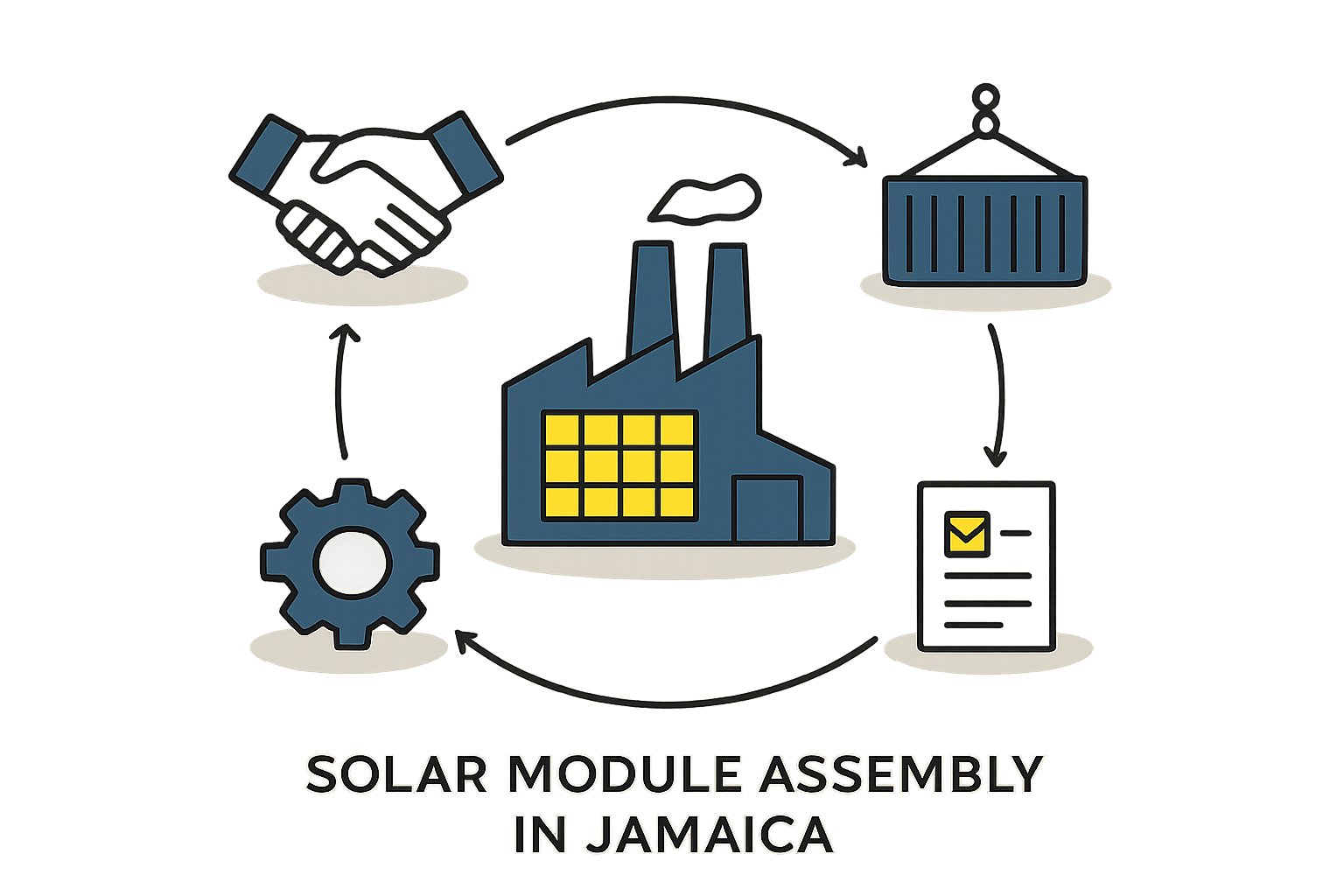 Solar materials supply chain