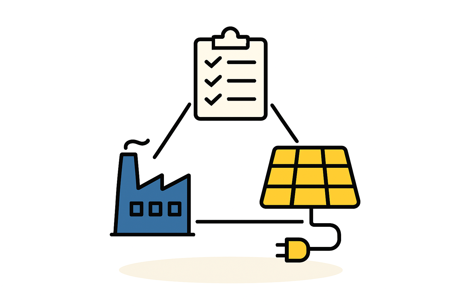 Workers assembling solar modules in Kenya