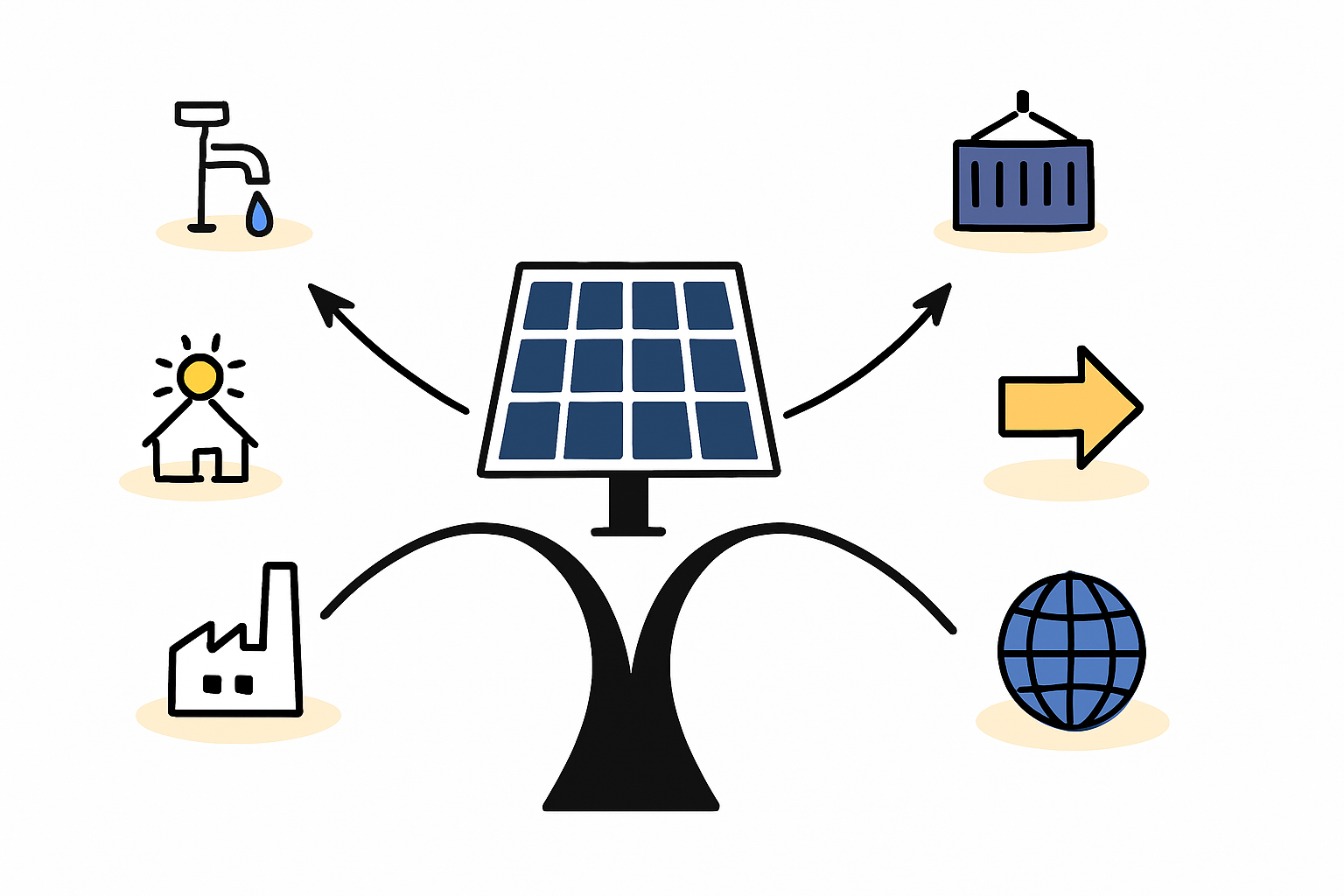 Kyrgyzstan's geography offers high solar irradiation but also presents challenges for grid infrastructure, making local solar production a strategic asset.