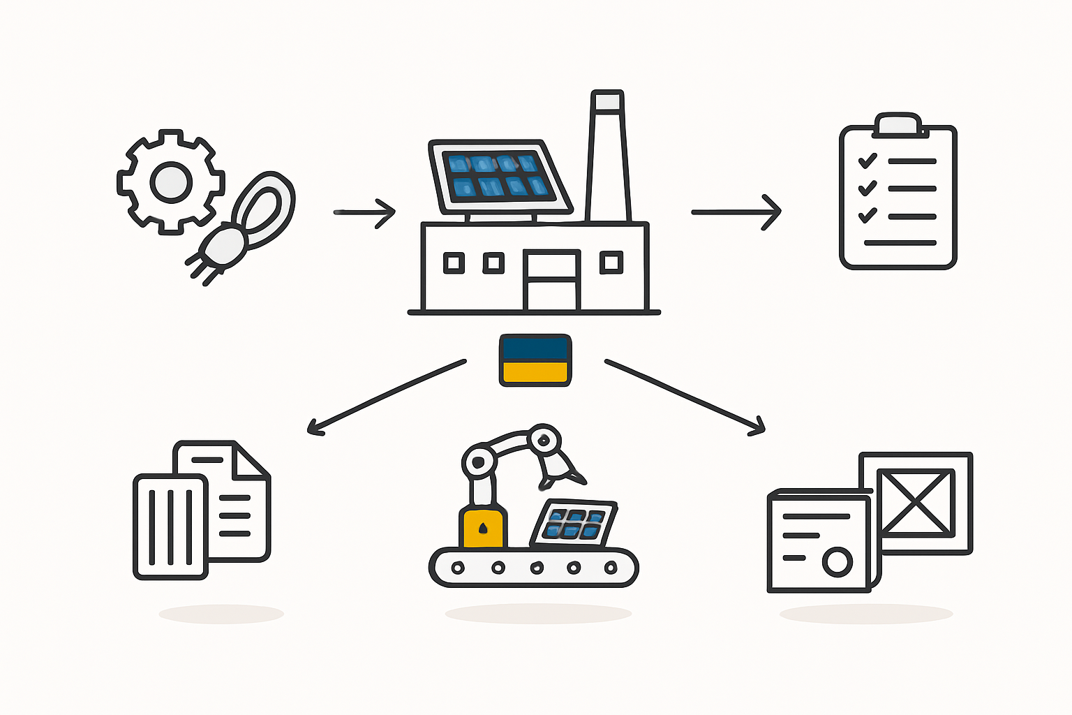 Simplified logistics is key