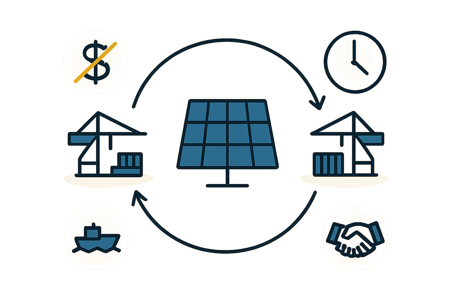 Exporting Finished Solar Modules