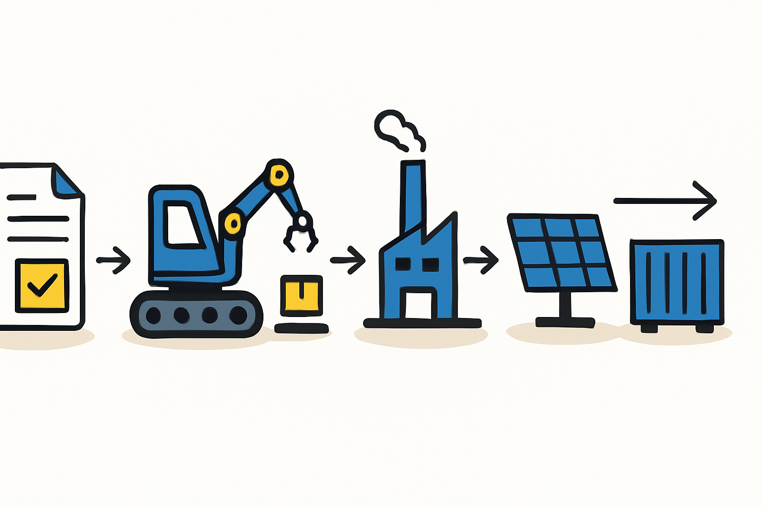 Exporting Finished Solar Modules