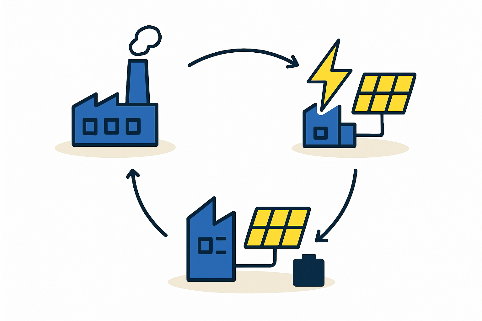 A large-scale battery energy storage system (BESS) installed at an industrial facility.