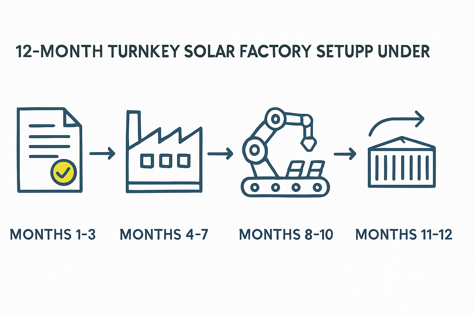 A Step-by-Step Project Timeline for Your IMMEX Solar Factory
