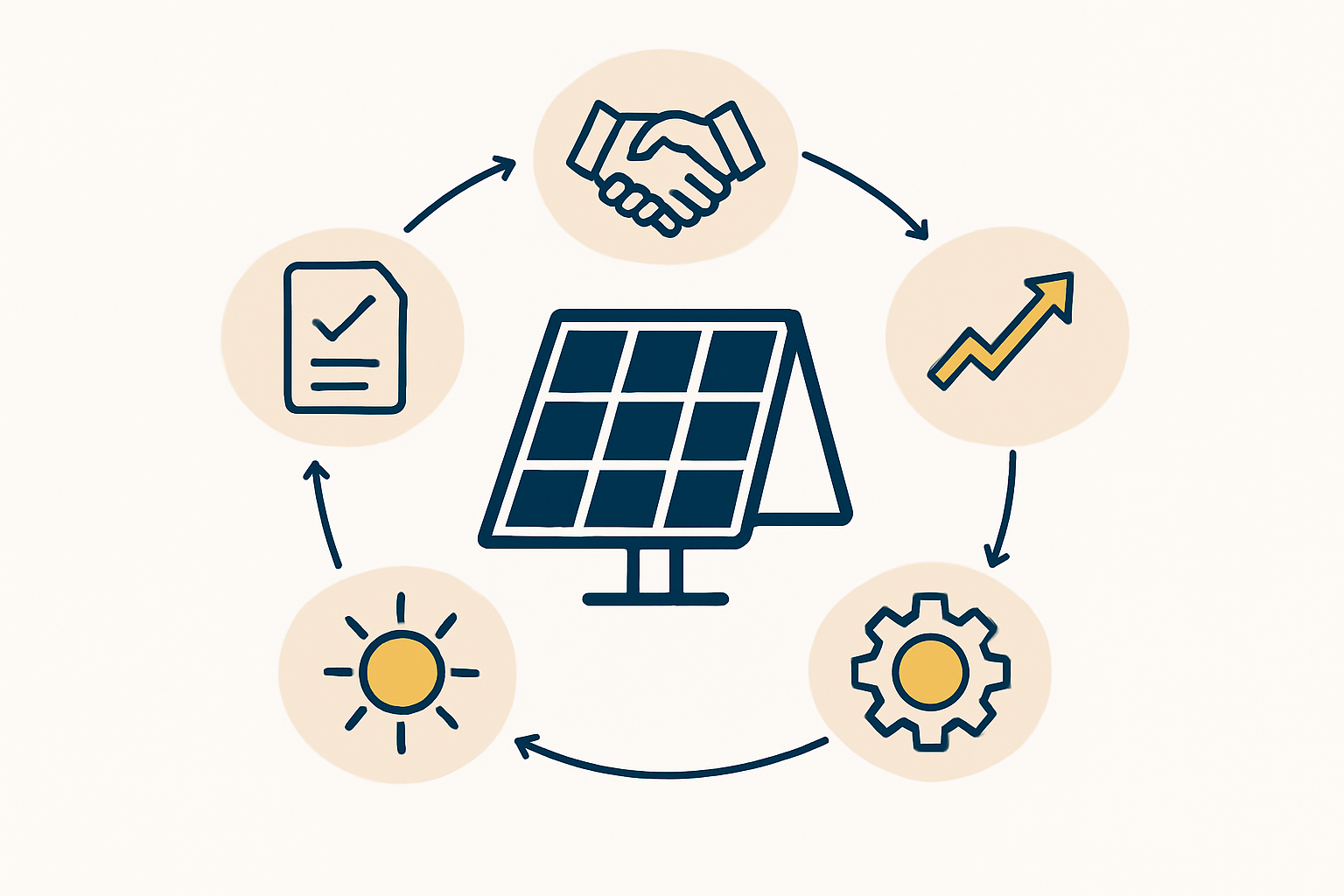 Conclusion image of solar innovation and Oman Vision 2040 alignment