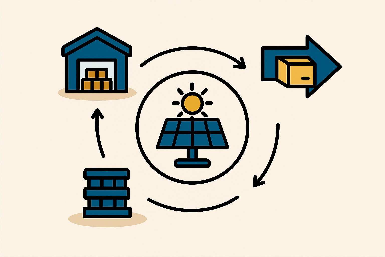 Solar module manufacturing line