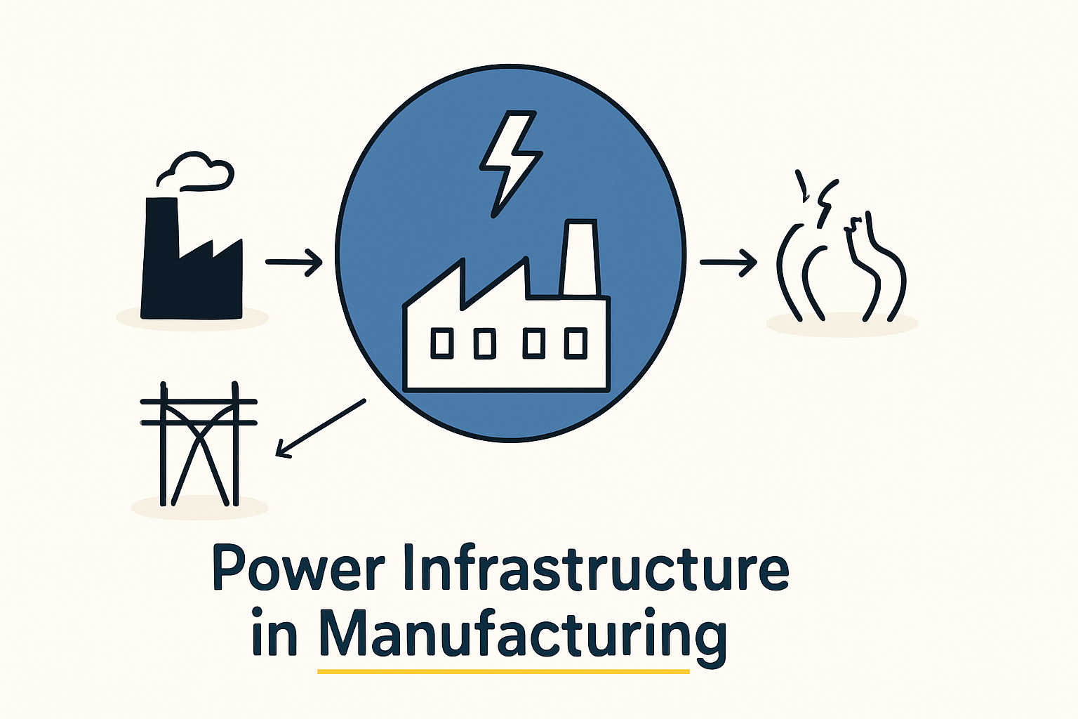 Power infrastructure diagram