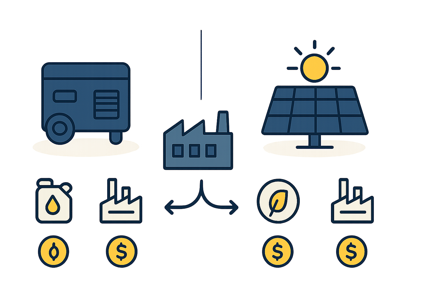 Battery Storage and Backup Generator