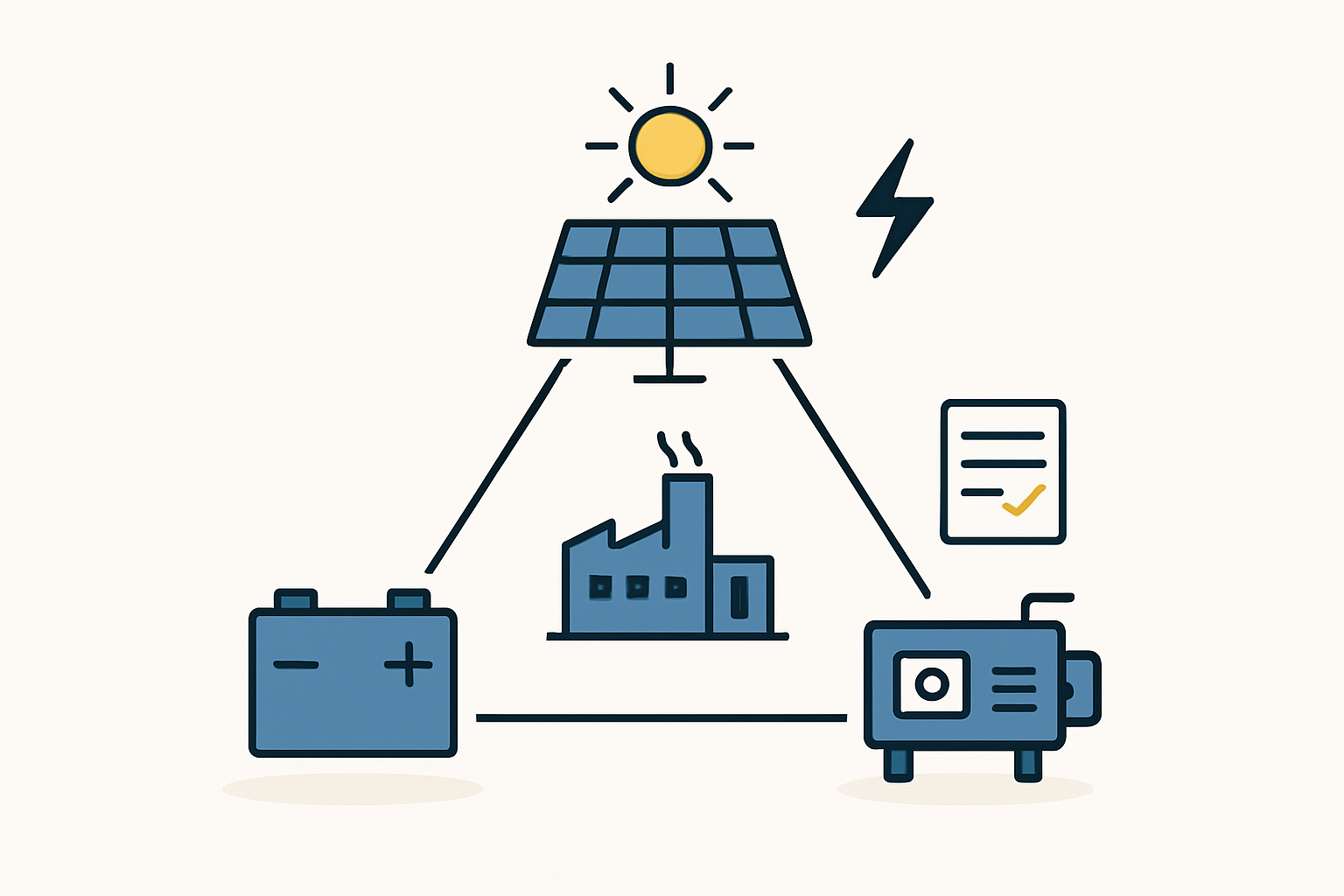 A Model for Industrial Self-Sufficiency