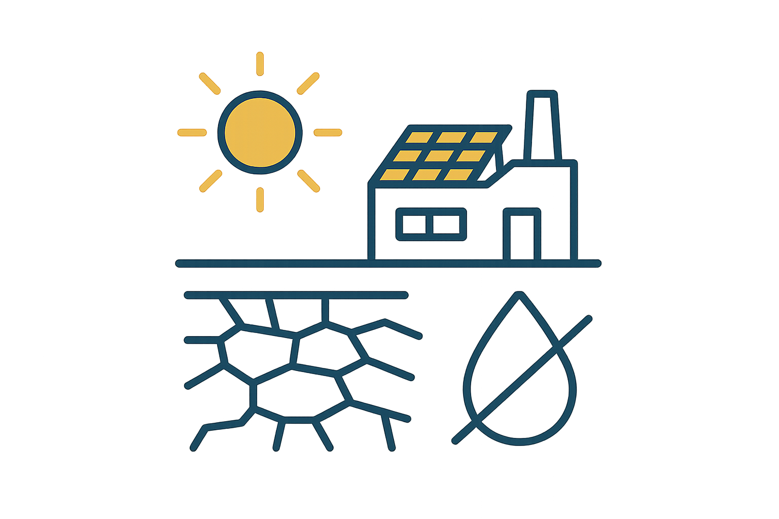 How Water Recycling Systems Work in a Solar Factory