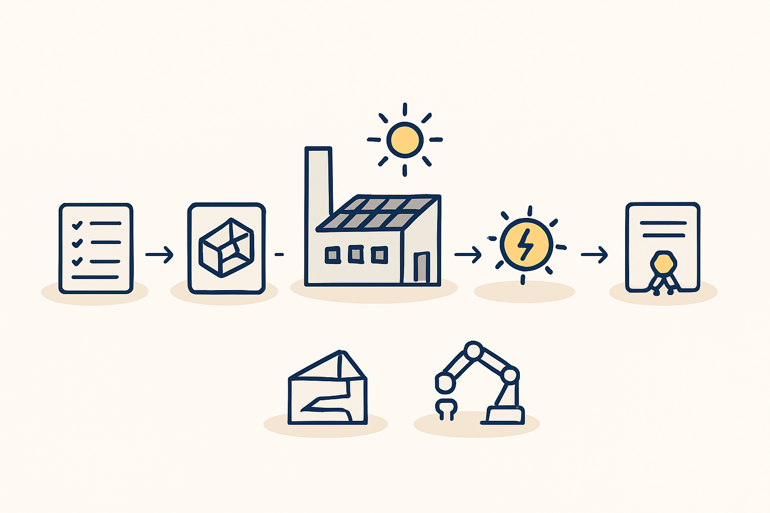 factory commissioning and quality control