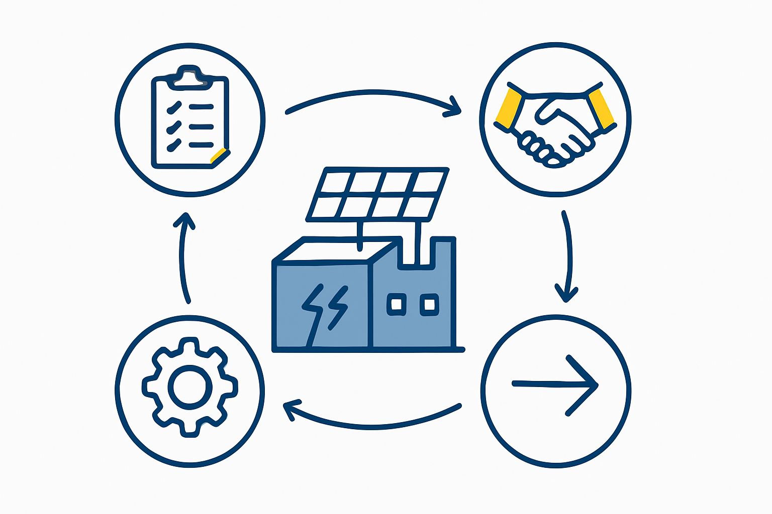 Flowchart diagram illustrating the application process for SEZ status via Kazakh Invest