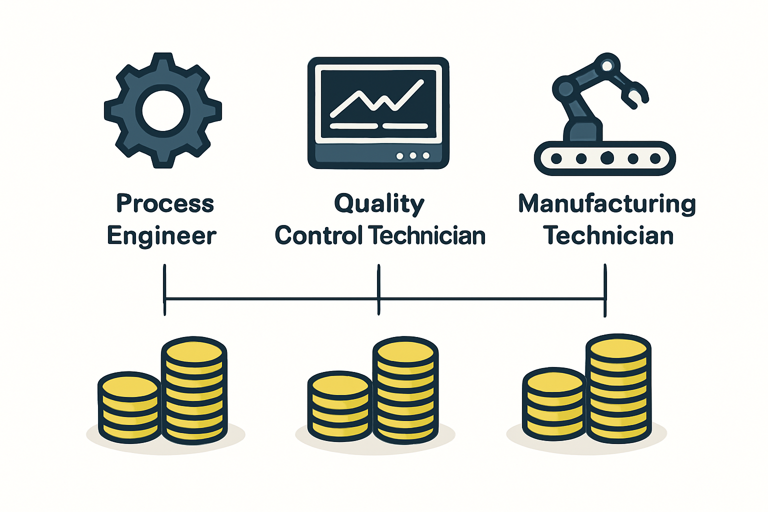 A solar module manufacturing line in operation, highlighting the human-machine interaction.