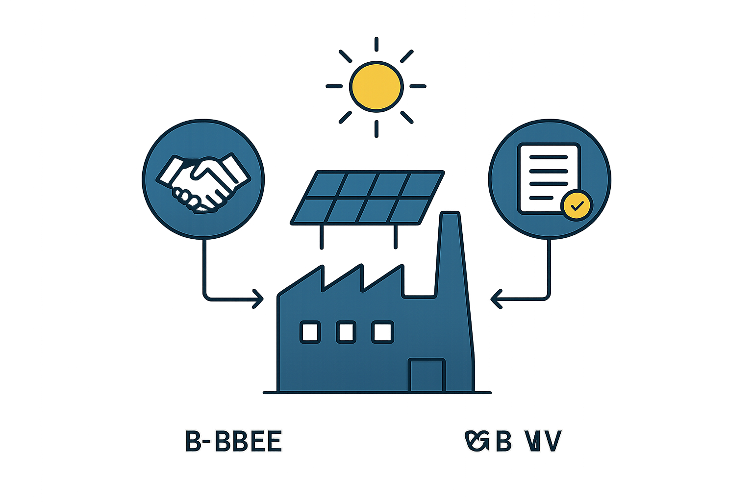 A solar factory production line