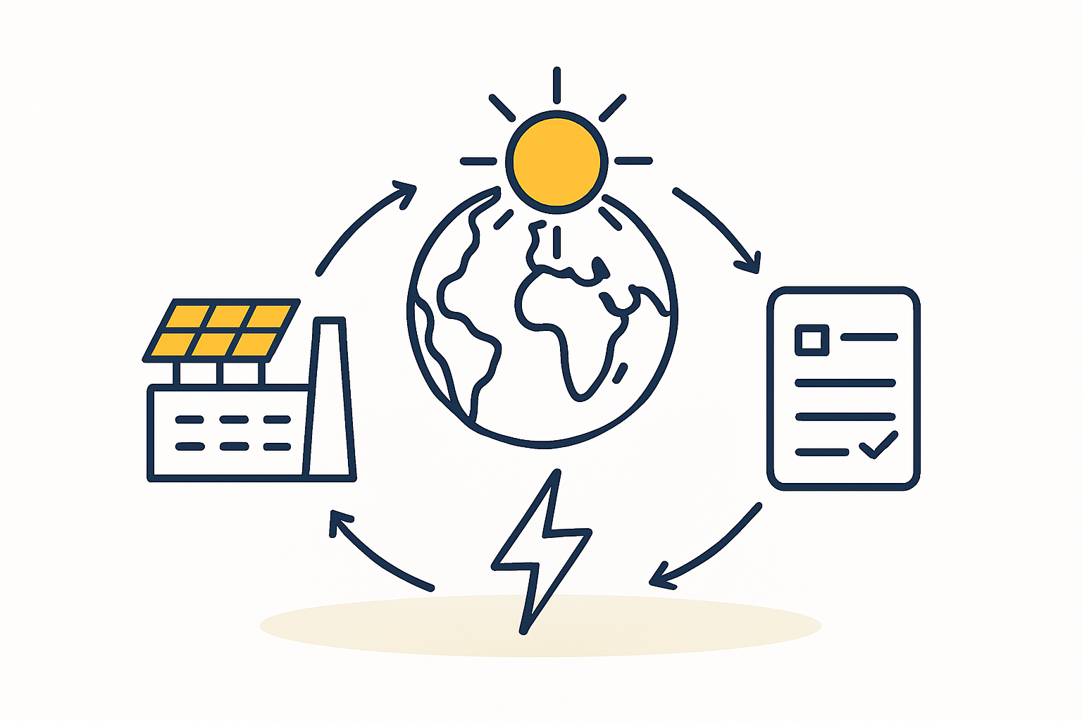 A clear infographic summarizing Tunisia's key investment incentives for solar manufacturing, such as tax holidays, customs duty exemptions, and VAT suspension.