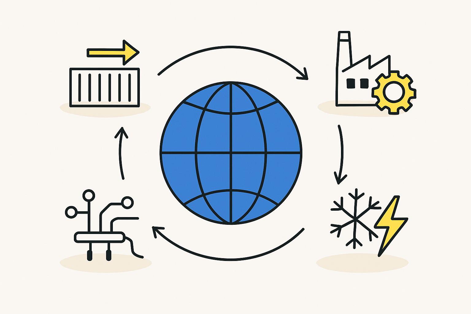 The Primary Supply Corridor: From Seaport to Factory Floor