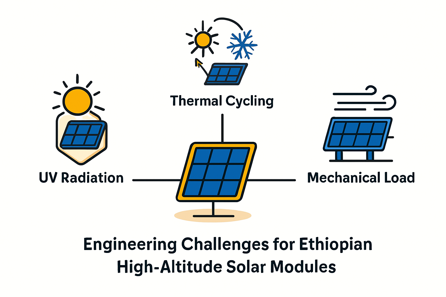 High Altitude Solar Energy Installation