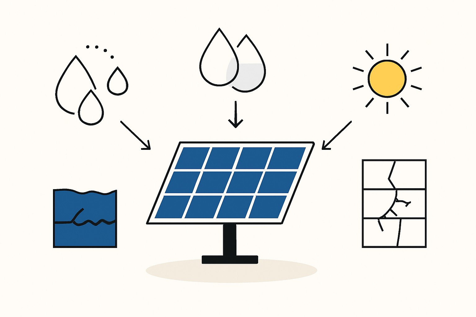 Glass-Glass module design