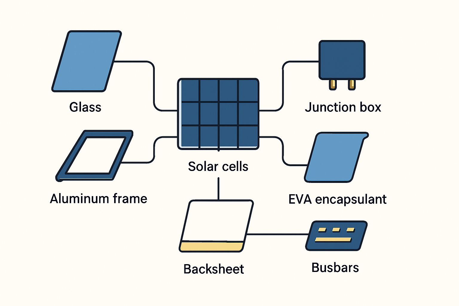 Solar panel Bill of Materials