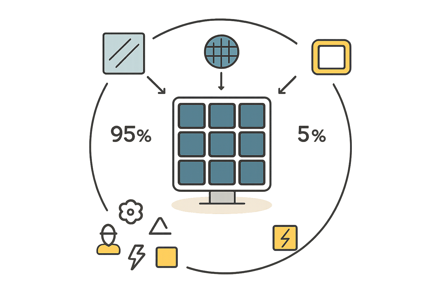 Financial modeling chart