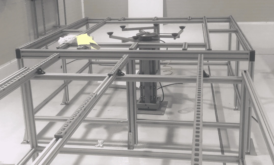 trimming and taping station