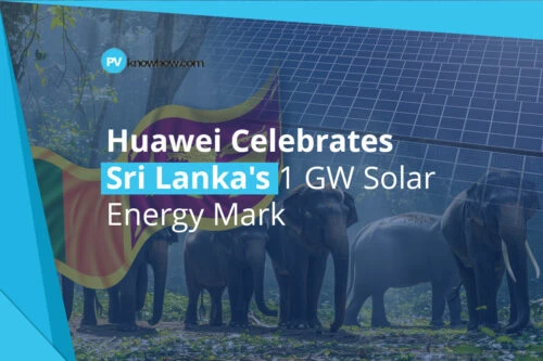 Huawei Celebrates Sri Lanka's 1 GW Solar Energy Mark